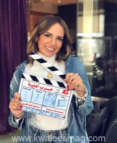 "بسنت صيام" تخوض اولى مشاهدها فى مسلسل"حرب اهليه" - كواليس ...